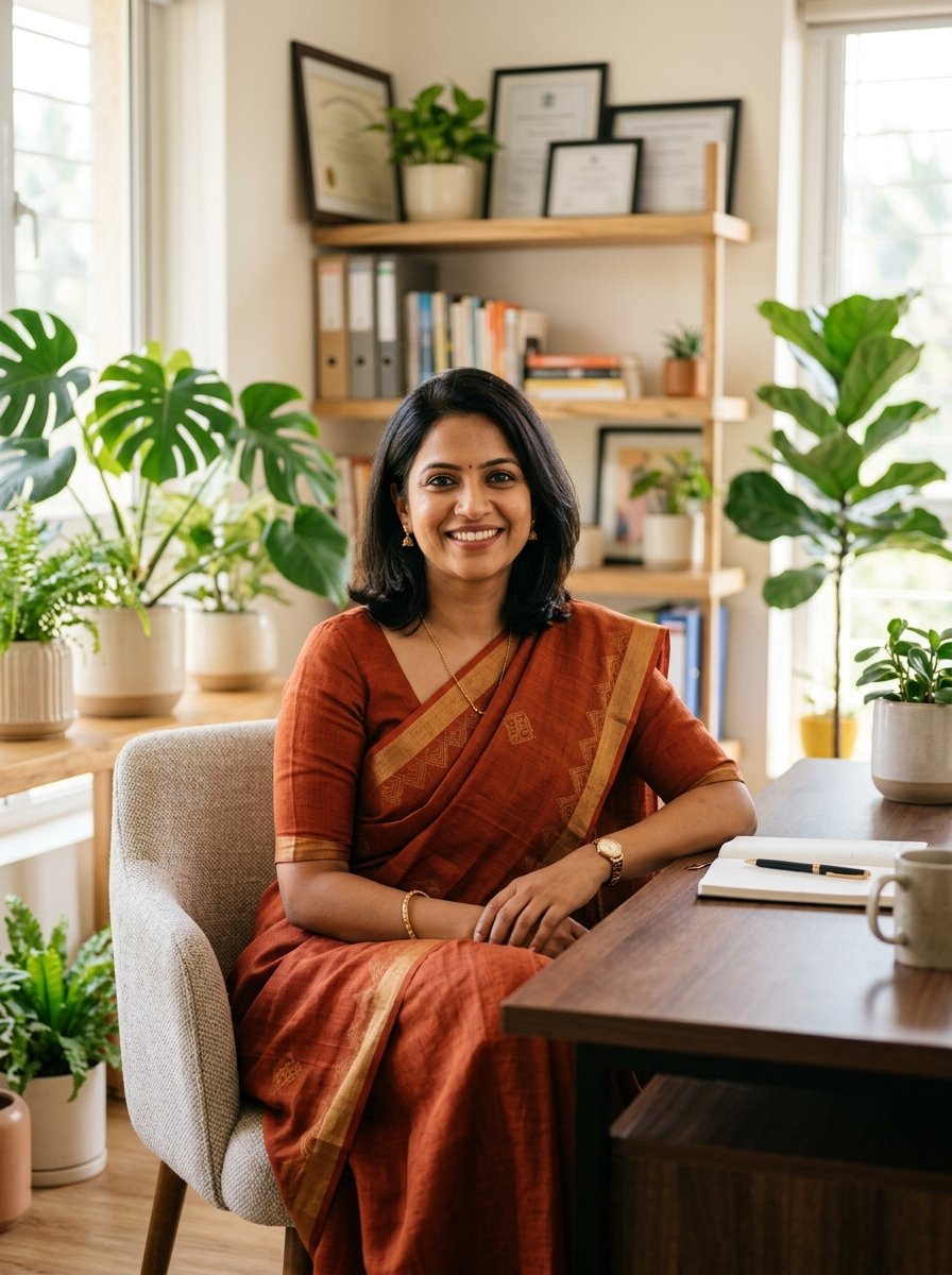 Indian woman life coach
