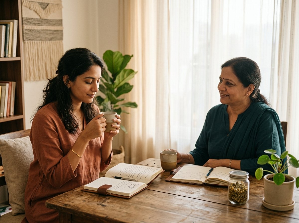 Life Coaching session with reflection and clarity